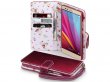 CaseBoutique Flower Book Case - Honor 5X hoesje