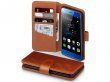 CaseBoutique Bookcase Cognac Leer - Honor 9 Hoesje
