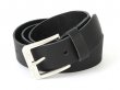 Horeca Riem 4cm Zwart Leer - Basis voor Holsters