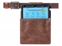Horeca Holster voor iPad 9.7 & 10.2 - Cognac Leer