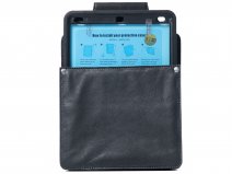 Horeca Holster voor iPad 9.7 & 10.2 - Zwart Leer