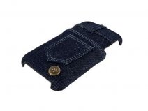 Denim Jeans Case Hoesje Cover voor iPhone 3G/3GS