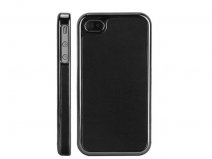 Deluxe Leather Hard Case Hoes voor iPhone 4/4S