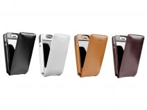 Sena Magnetflipper Classic Leren Case Hoesje voor iPhone 4/4S