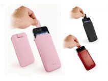 Tuff-Luv Pull-E Leren Sleeve Hoes voor iPhone 4/4S