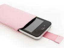 Tuff-Luv Pull-E Leren Sleeve Hoes voor iPhone 4/4S