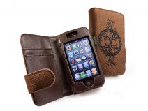 Tuff-Luv Nature HempCotton Flip Case Hoes iPhone 4