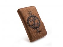 Tuff-Luv Nature HempCotton Flip Case Hoes iPhone 4
