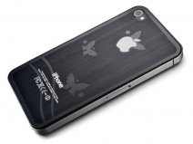 3D Butterflies Bodyprotector voor iPhone 4/4S