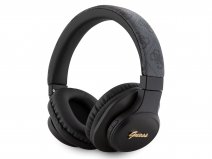 Guess 4G Monogram Bluetooth Over-Ear Koptelefoon - Zwart