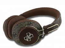 Guess Big 4G Monogram Bluetooth Over-Ear Koptelefoon - Bruin
