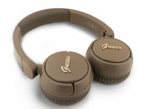 Guess Script Bluetooth On-Ear Koptelefoon - Bruin