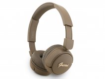 Guess Script Bluetooth On-Ear Koptelefoon - Bruin