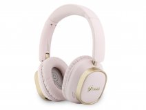 Guess Script Colorblock Bluetooth Over-Ear Koptelefoon - Roze