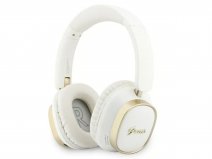Guess Script Colorblock Bluetooth Over-Ear Koptelefoon - Wit