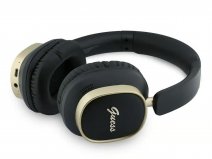 Guess Script Colorblock Bluetooth Over-Ear Koptelefoon - Zwart