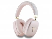 Guess Triangle Monogram Bluetooth Over-Ear Koptelefoon - Roze