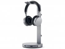Satechi Aluminium Headphone Stand met USB-Hub - Space Grey