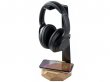 Oakywood 2 in 1 Headphone Stand met Draadloze Oplader Oak
