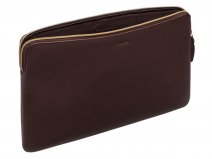 dbramante1928 MODE. Paris Sleeve Bruin Leer - MacBook Pro 16