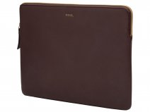 dbramante1928 MODE. Paris Sleeve Bruin Leer - MacBook Pro 16