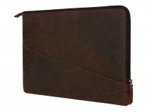 Decoded Slim Sleeve Bruin Leer - MacBook Pro 13