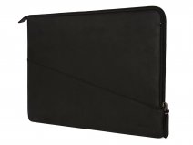 Decoded Slim Sleeve Zwart Leer - MacBook Pro 13