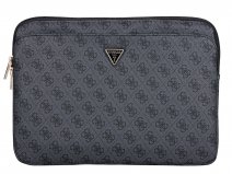 Guess Monogram Laptop Pocket Sleeve Grijs - MacBook 13