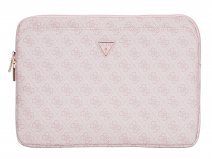 Guess Monogram Laptop Pocket Sleeve Roze - MacBook 13