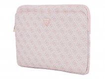 Guess Monogram Laptop Pocket Sleeve Roze - MacBook 13