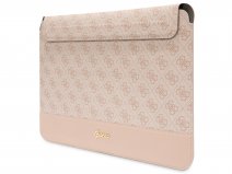 Guess Monogram Stripe Sleeve Roze - MacBook 13