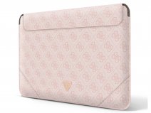 Guess Monogram Triangle Sleeve Roze - MacBook 13