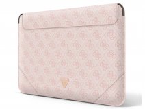 Guess Monogram Triangle Sleeve Roze - MacBook Pro 16