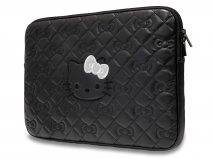 Hello Kitty Quilted Laptop Sleeve Zwart - MacBook 13