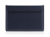 SLG D5 CAL Pouch Navy Leer - MacBook Air/Pro 13