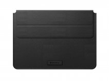 SwitchEasy EasyStand Leather Sleeve Zwart - MacBook Pro 16