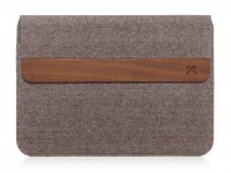 Woodcessories EcoPouch Wol & Hout - MacBook Sleeve 15