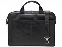 dbramante1928 Amalienborg Leather Laptop Bag Zwart - 15