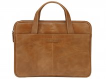 dbramante1928 Silkeborg Leather Slim Laptop Bag Cognac - 13