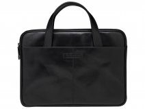 dbramante1928 Silkeborg Leather Slim Laptop Bag Zwart - 15