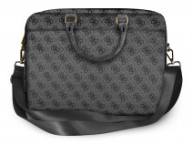 Guess 4G Monogram Laptop Bag Grijs - Laptoptas tot 16 inch