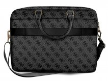 Guess Big 4G Monogram Laptop Bag Grijs - Laptoptas tot 16 inch