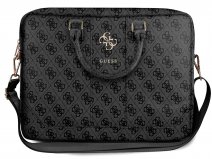 Guess Big 4G Monogram Laptop Bag Grijs - Laptoptas tot 16 inch