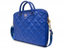 Guess Big 4G Quilted Laptop Bag Blauw - Laptoptas tot 16 inch