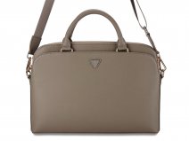Guess Triangle Laptop Bag Laptoptas tot 16 inch - Taupe
