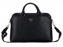 Guess Triangle Laptop Bag Laptoptas tot 16 inch - Zwart