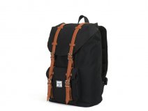 Herschel Supply Co. Little America Rugzak - Black/Tan (Mid)
