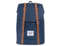 Herschel Retreat Rugzak met 15 inch Laptopvak (Navy/Tan)
