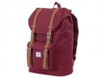 Herschel Supply Co. Little America Rugzak - Wine/Tan (Mid)