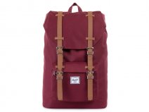 Herschel Supply Co. Little America Rugzak - Wine/Tan (Mid)
